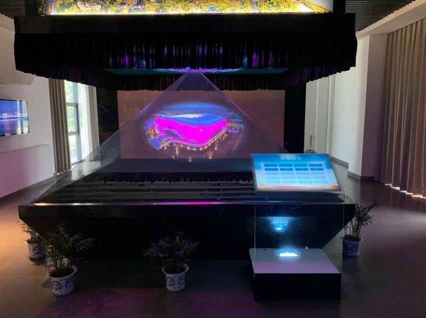 360°全息金字塔